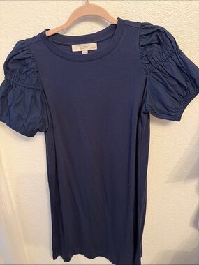 Navy blue dress